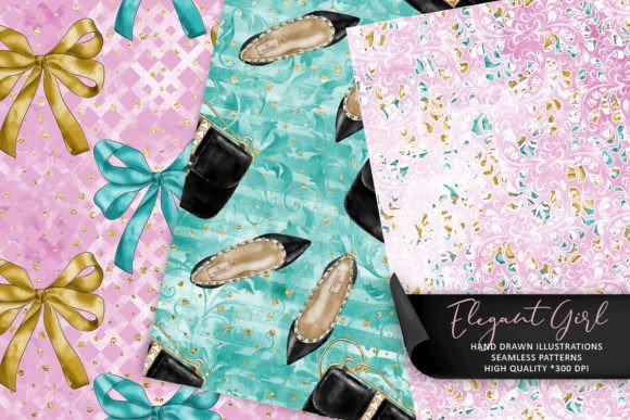 Download Elegant Fashion Illustrations, Planner - Premium Resources
