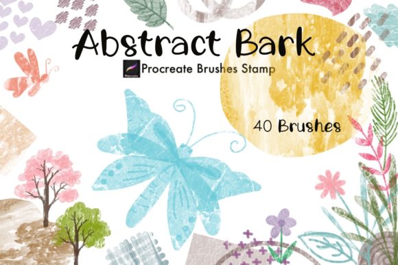 Download Abstract Bark Procreate Brushes Stamp - Procreate Collection