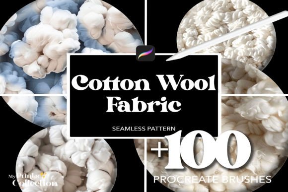 Download 100+ Procreate Cotton Wool Fabric Brush - Procreate Collection