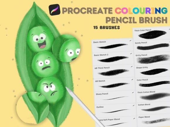 Download Procreate Pencil Brush Set - Procreate Collection